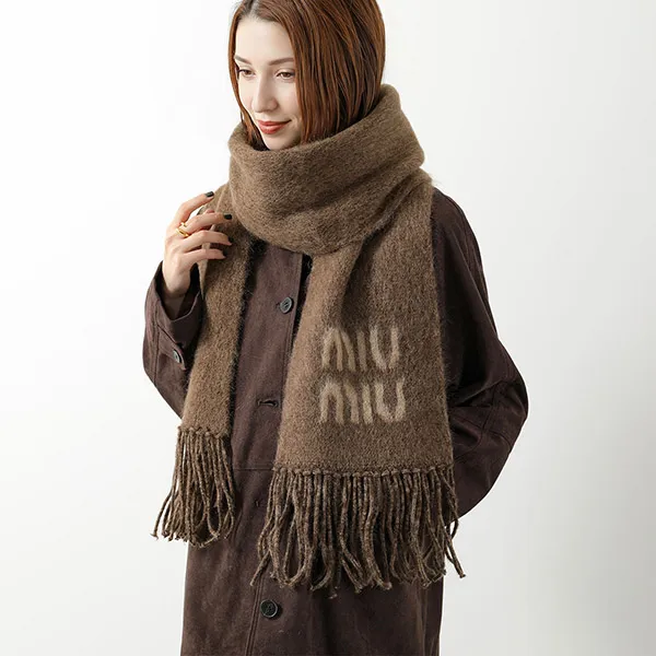 激安価格!ミュウミュウ マフラー スーパーコピー 5FS062 2CQD モヘアブレンド c25103116