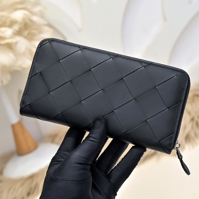 2026新作 ボッテガ 長財布 イントレチャート ジップアラウンド 25111501