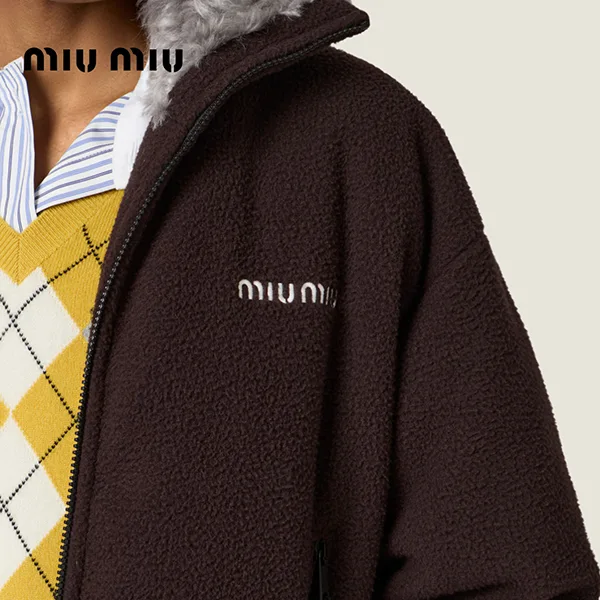 【即発】ミュウミュウ フリース ダウンジャケット｜ML1147｜