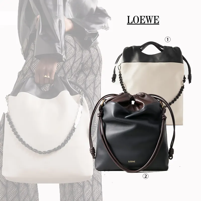 ロエベ フラメンコパース トートバッグ メローナパラム 2色 lyw511448