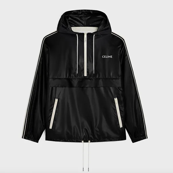 【セリーヌ】軽量ナイロン ウィンドブレーカー 偽物 2W81A052I