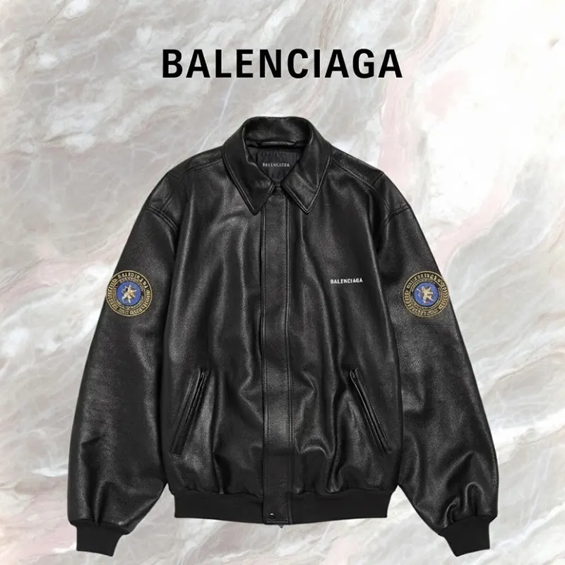 バレンシアガ メンズ TAXI レザー ジャケット bl2156325