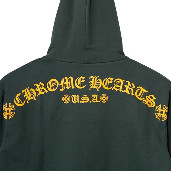 今注目アイテム!クロムハーツ コピー★Tバー ショルダーロゴ スウェットパーカー c15111805