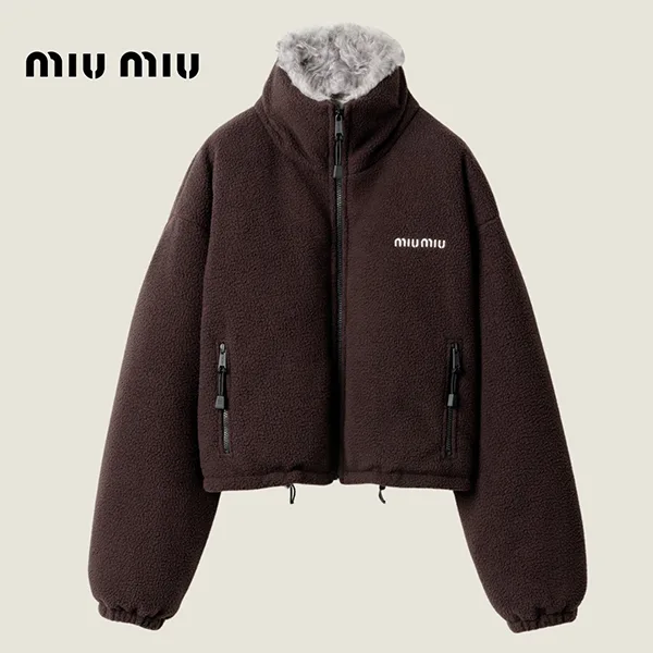 【即発】ミュウミュウ フリース ダウンジャケット｜ML1147｜