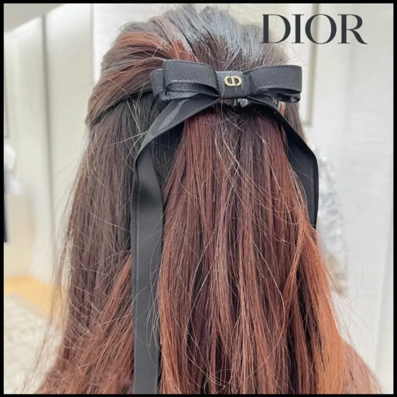 ディオール Twist リボンバレッタ da22154