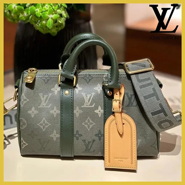 大人気のキュートさ【カラーがオシャレ】ルイヴィトンキーポル バンドリエール 25 パチモン M26930