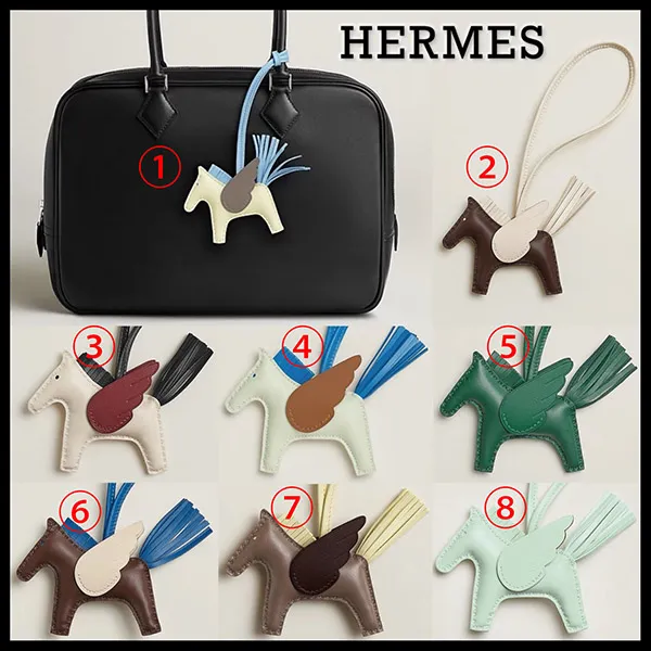 芸能人愛用エルメス ロデオ コピー ペガサス PM バッグ チャーム アクセサリー H083010CADP