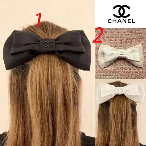 VIPセールシャネル リボン バレッタ ココマーク AAB542 B22439 94305