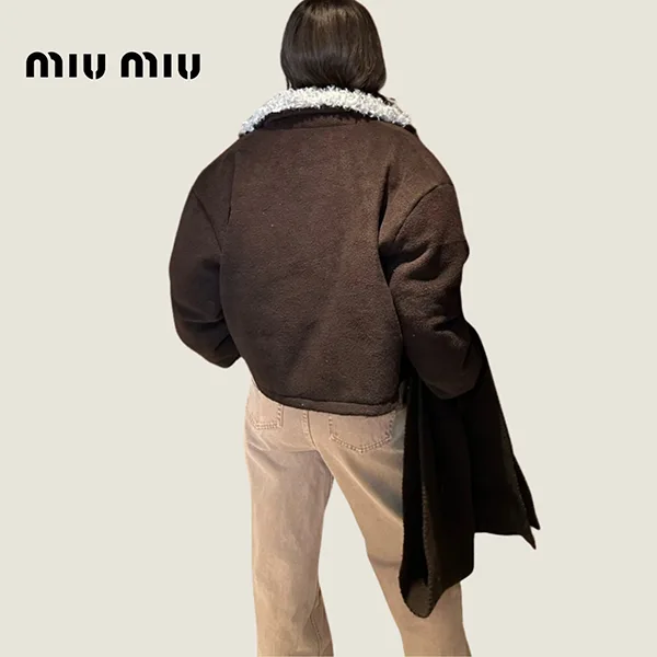 【即発】ミュウミュウ フリース ダウンジャケット｜ML1147｜