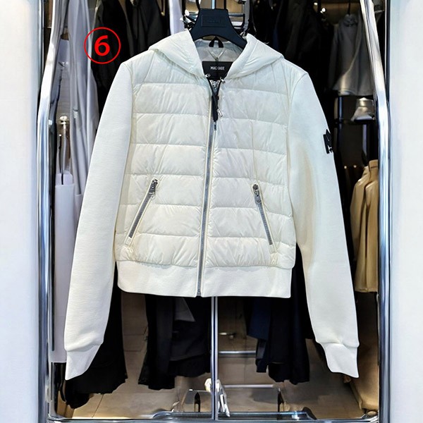 口コミ異素材組み合わせ【マッカージュ】Ramona ラモーナ ジャケット 偽物 c25103104