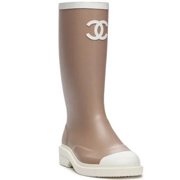 【雨の日もお洒落に♪】シャネル レインラバーブーツ 偽物 cc2511112