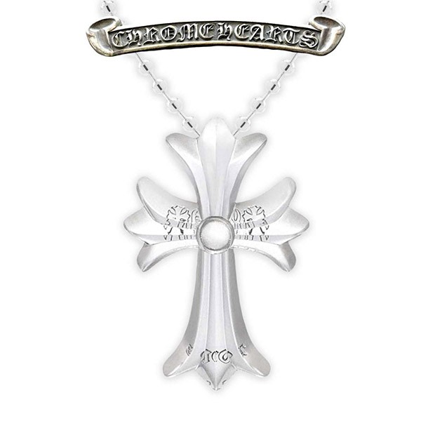 上品高見え■クロムハーツ CH クロス コピー シリコン ネックレス ボールチェーン ペンダントc25111815