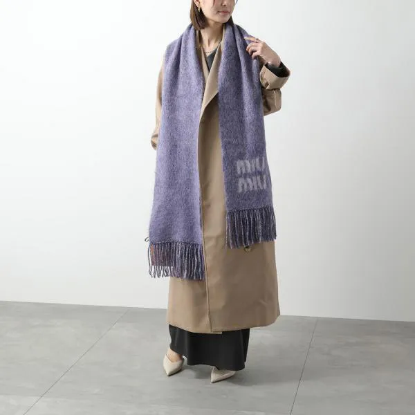 激安価格!ミュウミュウ マフラー スーパーコピー 5FS062 2CQD モヘアブレンド c25103116