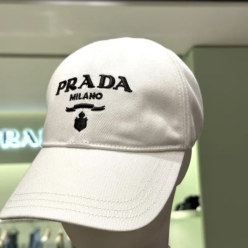 安いプラダ ドリル ベースボールキャップ 4色 pl555147