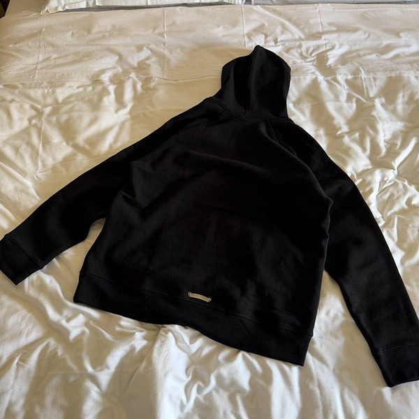 【かわいくて上品♪】クロムハーツ ワイノットパーカー コピー 黒 c15111804
