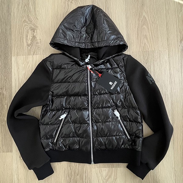 口コミ異素材組み合わせ【マッカージュ】Ramona ラモーナ ジャケット 偽物 c25103104