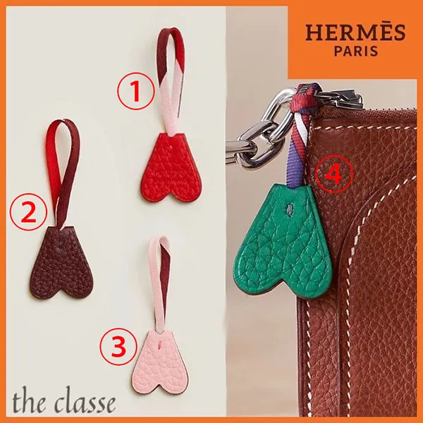 【セレブ多数愛用】【小さなハート♥】大人可愛いを演出する○エルメス チャーム スーパーコピー H1070498 92