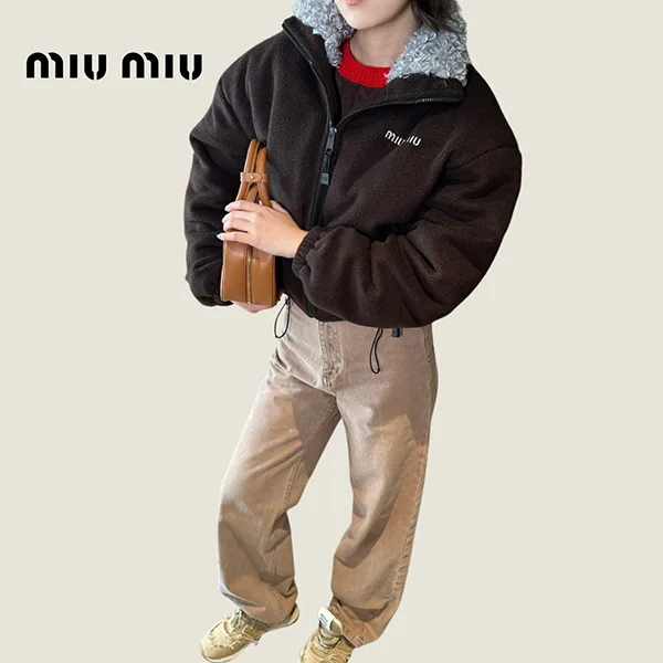 【即発】ミュウミュウ フリース ダウンジャケット｜ML1147｜