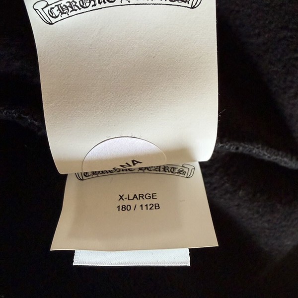 【かわいくて上品♪】クロムハーツ ワイノットパーカー コピー 黒 c15111804