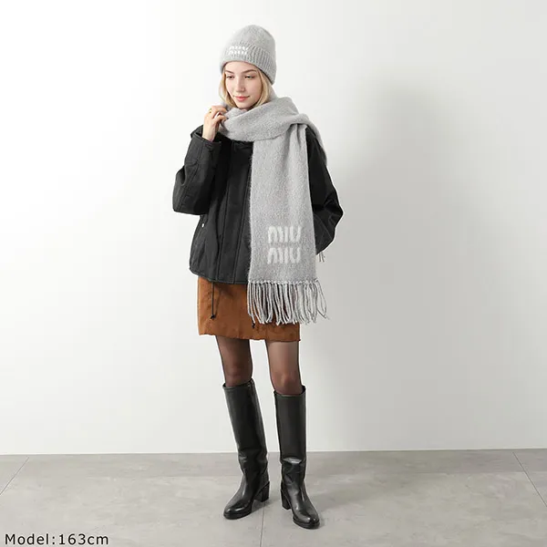 激安価格!ミュウミュウ マフラー スーパーコピー 5FS062 2CQD モヘアブレンド c25103116