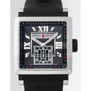 ロジェデュブイ ロジェデュブイ キングスクエア KS40-14-71-00/S9R00/A スモールセコンド　TI/ラバー　 ブラック