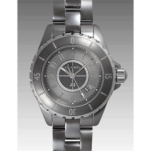 シャネルコピー クォーツJ12 クロマティック 33mm H2978 アラビア グレー