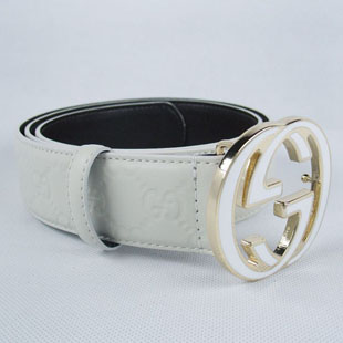 グッチベルトスーパーコピー GG型押し エナメル シルバー金具 牛革gu-14