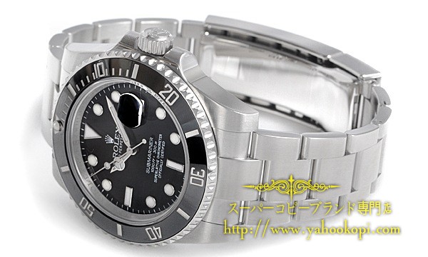 ロレックスコピー オイスターパーペチュアル サブマリーナデイト 116610LNメンズ 自動巻き ブラック